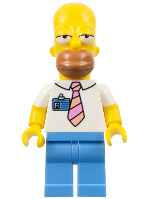 Homer Simpson with Tie and Badge – СИМПСЪНС