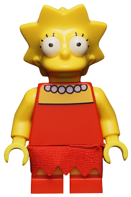 Lisa Simpson, The Simpsons, Series 1 (Minifigure Only without Stand and Accessories) – КОЛЕКЦИОНЕРСКИ МИНИФИГУРКИ