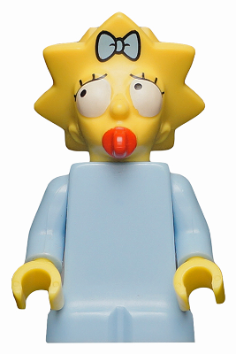 Maggie Simpson, The Simpsons, Series 1 (Minifigure Only without Stand and Accessories) – КОЛЕКЦИОНЕРСКИ МИНИФИГУРКИ