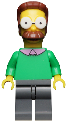 Ned Flanders, The Simpsons, Series 1 (Minifigure Only without Stand and Accessories) – КОЛЕКЦИОНЕРСКИ МИНИФИГУРКИ