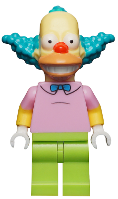 Krusty the Clown, The Simpsons, Series 1 (Minifigure Only without Stand and Accessories) – КОЛЕКЦИОНЕРСКИ МИНИФИГУРКИ