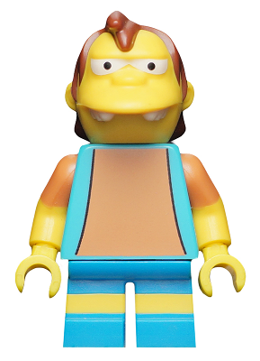 Nelson Muntz, The Simpsons, Series 1 (Minifigure Only without Stand and Accessories) – КОЛЕКЦИОНЕРСКИ МИНИФИГУРКИ