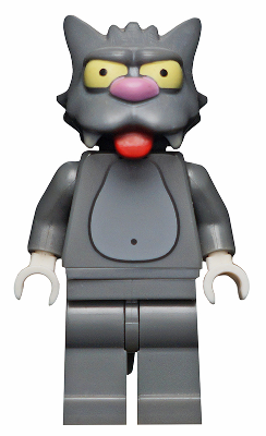 Scratchy, The Simpsons, Series 1 (Minifigure Only without Stand and Accessories) – КОЛЕКЦИОНЕРСКИ МИНИФИГУРКИ