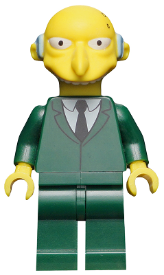 Mr. Burns, The Simpsons, Series 1 (Minifigure Only without Stand and Accessories) – КОЛЕКЦИОНЕРСКИ МИНИФИГУРКИ