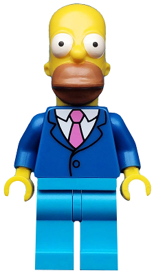 Date Night Homer, The Simpsons, Series 2 (Minifigure Only without Stand and Accessories) – КОЛЕКЦИОНЕРСКИ МИНИФИГУРКИ