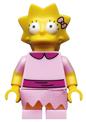 Lisa, The Simpsons, Series 2 (Minifigure Only without Stand and Accessories) – КОЛЕКЦИОНЕРСКИ МИНИФИГУРКИ