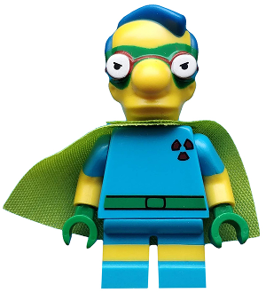 Fallout Boy Milhouse, The Simpsons, Series 2 (Minifigure Only without Stand and Accessories) – КОЛЕКЦИОНЕРСКИ МИНИФИГУРКИ