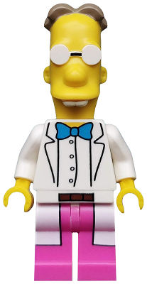 Professor Frink, The Simpsons, Series 2 (Minifigure Only without Stand and Accessories) – КОЛЕКЦИОНЕРСКИ МИНИФИГУРКИ