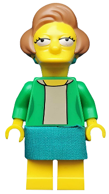 Edna Krabappel, The Simpsons, Series 2 (Minifigure Only without Stand and Accessories) – КОЛЕКЦИОНЕРСКИ МИНИФИГУРКИ
