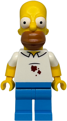 Homer Simpson - Shirt with Stains – СИМПСЪНС
