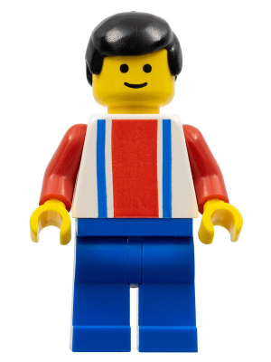 Soccer Player - Red, White, and Blue Team with Number 18 on Back – СПОРТ