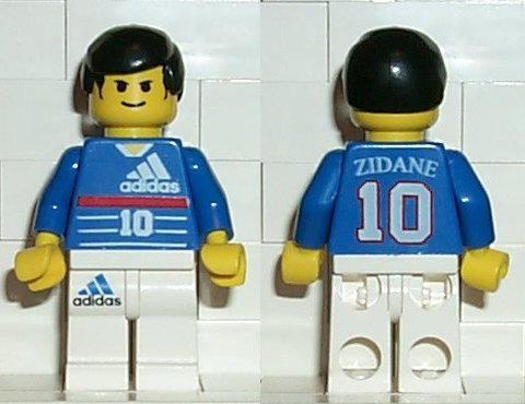 Soccer Player - Adidas Number 10 with ZIDANE on Back – СПОРТ
