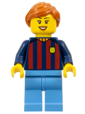 Soccer Fan - FC Barcelona, Female, Medium Blue Legs – СПОРТ