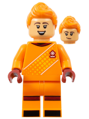 Soccer Spectator - Orange Goalie Uniform, Orange Hair – СПОРТ
