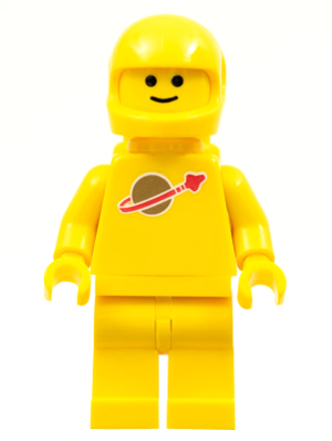 Classic Space - Yellow with Air Tanks and Motorcycle (Standard) Helmet (Reissue) – КОСМОС