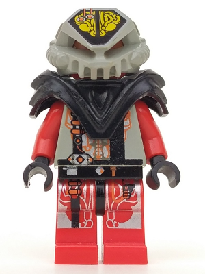 UFO Zotaxian Alien - Red Pilot with Armor and Printed Helmet (Chamon) – КОСМОС