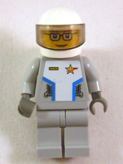 Star Justice Astronaut 2 - with Torso Sticker (glasses, gold badge) – КОСМОС
