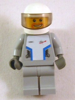 Star Justice Astronaut 3 - with Torso Sticker (Beard Around Mouth, Silver Badge) – КОСМОС