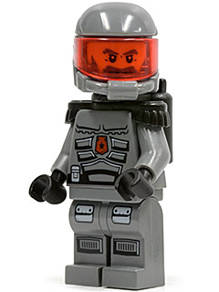 Space Police 3 Officer 12 - Air Tanks, Epaulettes – КОСМОС
