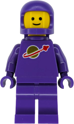 Classic Space - Dark Purple with Air Tanks and Updated Helmet (The Dreamer) (DS2023-1) – КОСМОС