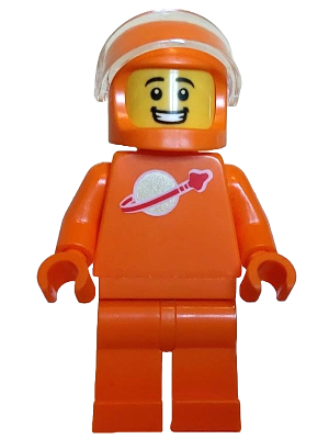 Classic Space - Orange without Air Tanks, with Visor, Male – КОСМОС