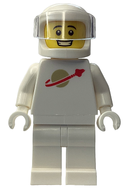 Classic Space - White without Air Tanks, with Visor, Male – КОСМОС
