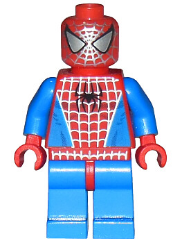 Spider-Man 1 - Blue Arms and Legs, Silver Webbing – СПАЙДЪРМЕН