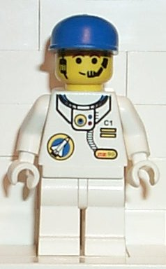 Space Port - Astronaut C1, White Legs, Blue Cap – ГРАДСКИ