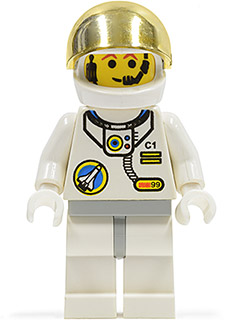 Space Port - Astronaut C1, White Legs with Light Gray Hips – ГРАДСКИ
