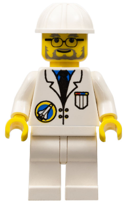 Space Port - Scientist, White Construction Helmet, White Legs – ГРАДСКИ