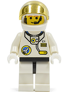 Space Port - Astronaut C1, White Legs with Black Hips – ГРАДСКИ
