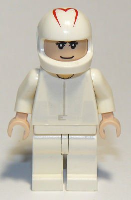 Speed Racer, White Racing Coveralls – РЕЙСЪРИ