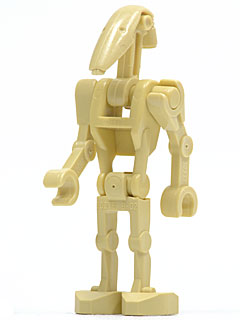 Battle Droid Tan without Back Plate – СТАР УОРС