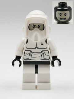 Imperial Scout Trooper - Printed Black Head, Dark Bluish Gray Torso Print – СТАР УОРС