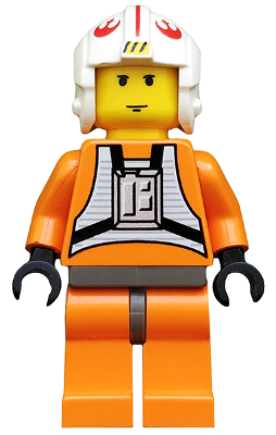 Luke Skywalker with Dark Gray Hips (Pilot) – СТАР УОРС