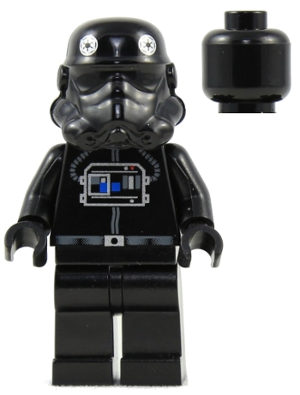 Imperial TIE Fighter / Interceptor Pilot - Black Head – СТАР УОРС