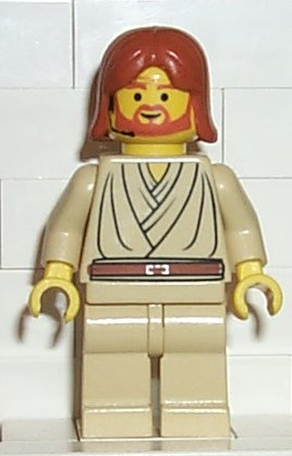 Obi-Wan Kenobi (Young with Dark Orange Hair and Headset) – СТАР УОРС