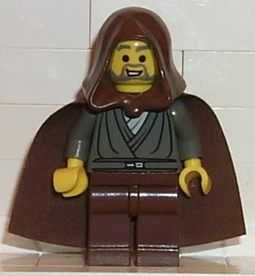Jedi Knight (Dark Gray Tunic, Brown Hood) – СТАР УОРС