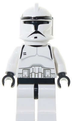 Clone Trooper (Phase 1) - Black Head – СТАР УОРС