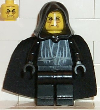 Emperor Palpatine - Yellow Head, Black Hands – СТАР УОРС