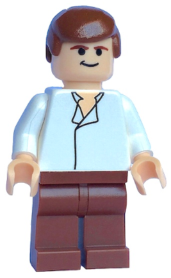 Han Solo - Light Nougat, White Shirt, Reddish Brown Legs – СТАР УОРС