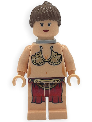 Princess Leia - Light Nougat, Jabba Slave Outfit, Neck Bracket – СТАР УОРС