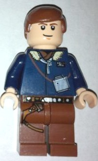 Han Solo - Light Nougat, Reddish Brown Legs with Holster (2010) – СТАР УОРС