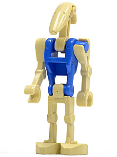 Battle Droid Pilot with Blue Torso – СТАР УОРС