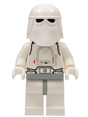 Snowtrooper, Light Gray Hips, White Hands – СТАР УОРС