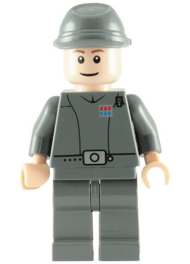 Imperial Officer (Captain / Commandant / Commander) - Cavalry Kepi, Smile and Brown Eyebrows – СТАР УОРС