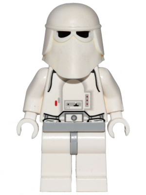 Snowtrooper, Light Bluish Gray Hips, White Hands (Hoth Stormtrooper) – СТАР УОРС