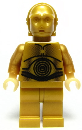 C-3PO - Pearl Gold with Pearl Light Gold Hands – СТАР УОРС