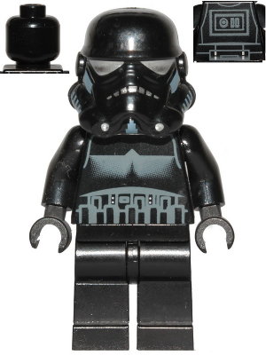Imperial Shadow Trooper - Long Line on Back – СТАР УОРС