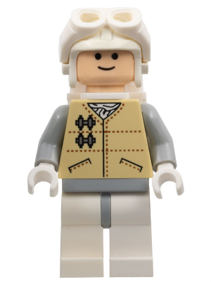 Hoth Rebel - Light Nougat Head, White Visor Goggles – СТАР УОРС